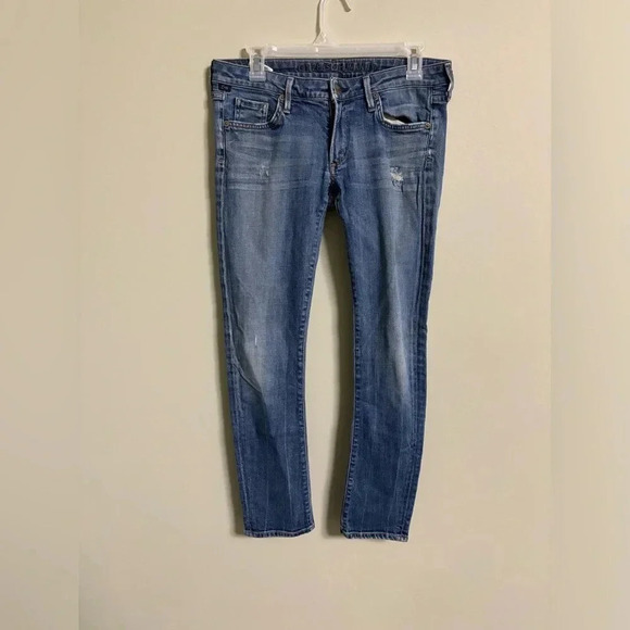 Citizens Of Humanity Denim - Citizens of Humanity Low Rise Straight Leg Jeans Women’s Size 30 Blue Denim